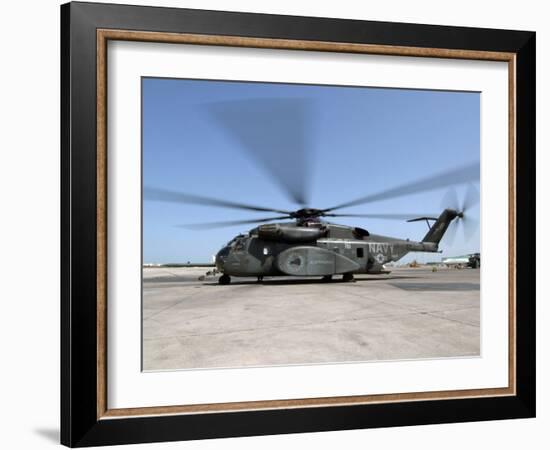 An MH-53E Sea Dragon Helicopter-Stocktrek Images-Framed Photographic Print