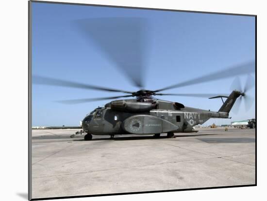 An MH-53E Sea Dragon Helicopter-Stocktrek Images-Mounted Photographic Print