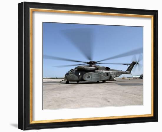 An MH-53E Sea Dragon Helicopter-Stocktrek Images-Framed Photographic Print