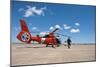 An Mh-65C Dolphin Helicopter of the U.S. Coast Guard-null-Mounted Photographic Print