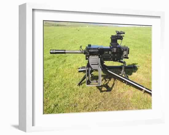 An MK19 40mm Machine Gun-Stocktrek Images-Framed Photographic Print