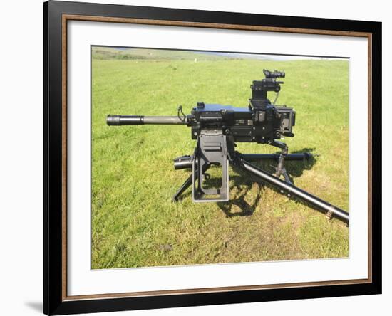 An MK19 40mm Machine Gun-Stocktrek Images-Framed Photographic Print