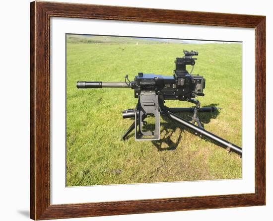 An MK19 40mm Machine Gun-Stocktrek Images-Framed Photographic Print