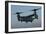 An MV-22 Osprey Prepares to Land on the Flight Deck of USS Anchorage-null-Framed Photographic Print