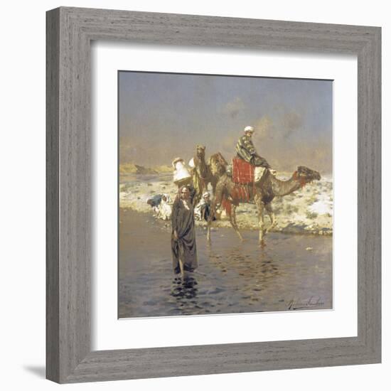 An Oasis-Rubens Santoro-Framed Premium Giclee Print