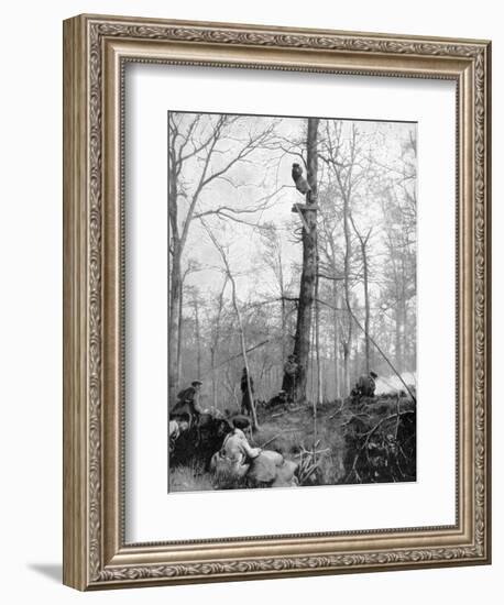 An Observation Point, 1915-null-Framed Giclee Print