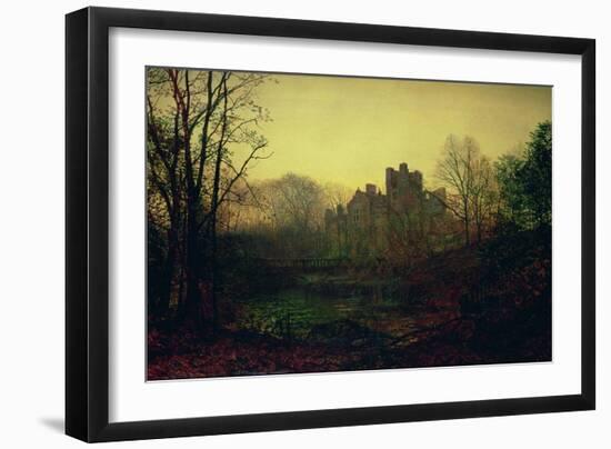 An October Afterglow, 1871-Grimshaw-Framed Giclee Print