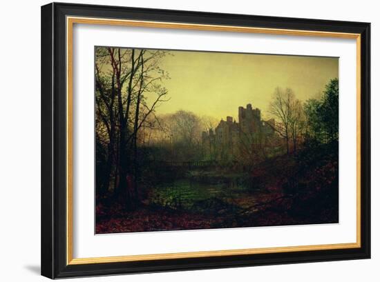 An October Afterglow, 1871-Grimshaw-Framed Giclee Print