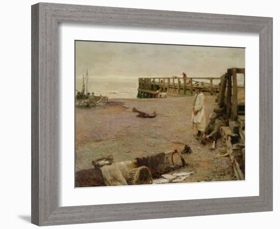 An October Morning, 1885-Walter Frederick Osborne-Framed Giclee Print