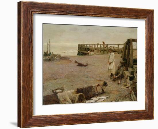 An October Morning, 1885-Walter Frederick Osborne-Framed Giclee Print