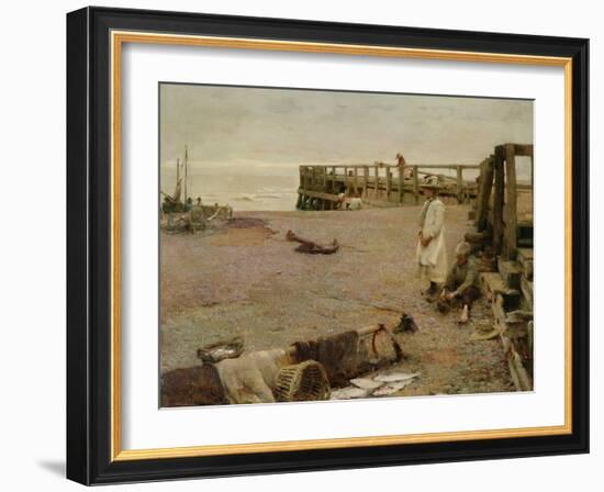 An October Morning, 1885-Walter Frederick Osborne-Framed Giclee Print