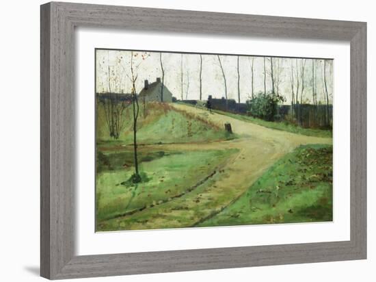 An October Morning-William Stott-Framed Giclee Print