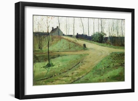 An October Morning-William Stott-Framed Giclee Print