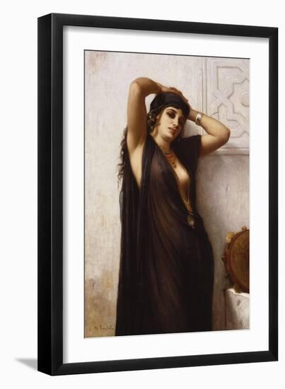 An Odalisque-Charles Landelle-Framed Giclee Print