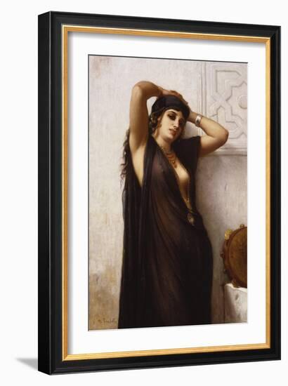 An Odalisque-Charles Landelle-Framed Premium Giclee Print