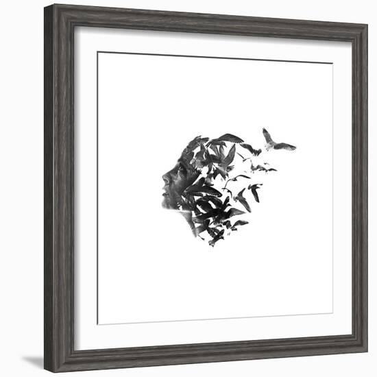 An Ode to the Sea, pt. 1-Aneta Ivanova-Framed Giclee Print