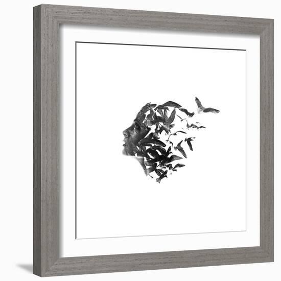 An Ode to the Sea, pt. 1-Aneta Ivanova-Framed Giclee Print