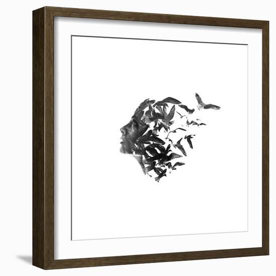 An Ode to the Sea, pt. 1-Aneta Ivanova-Framed Giclee Print