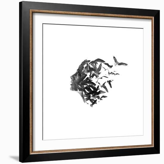 An Ode to the Sea, pt. 1-Aneta Ivanova-Framed Giclee Print