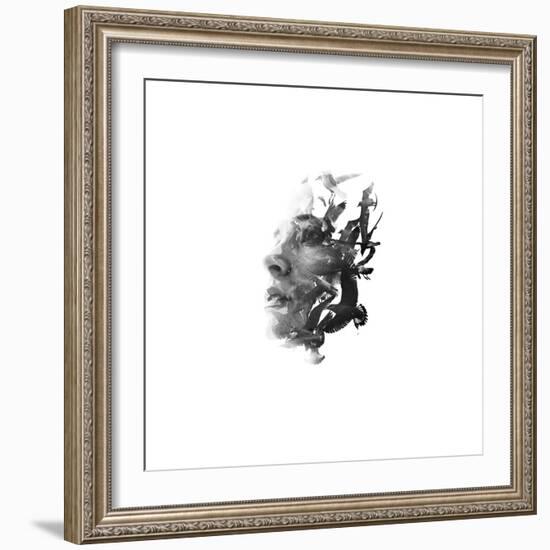 An Ode to the Sea, pt. 2-Aneta Ivanova-Framed Giclee Print