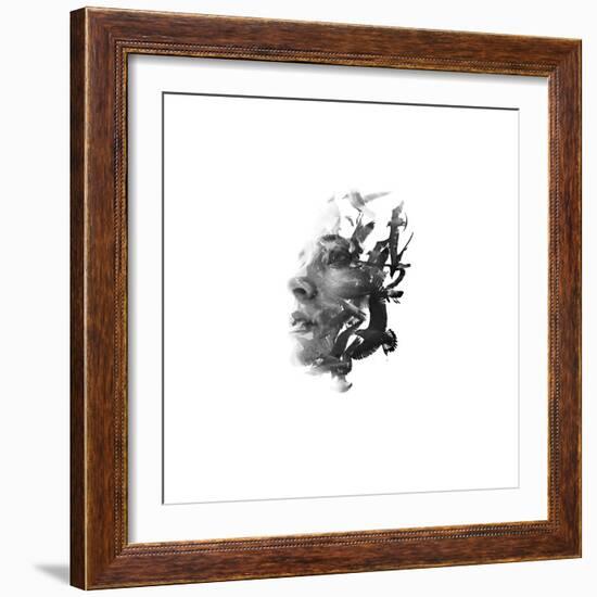 An Ode to the Sea, pt. 2-Aneta Ivanova-Framed Giclee Print