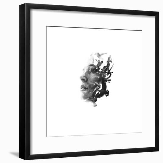 An Ode to the Sea, pt. 2-Aneta Ivanova-Framed Giclee Print