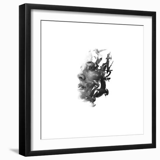 An Ode to the Sea, pt. 2-Aneta Ivanova-Framed Giclee Print