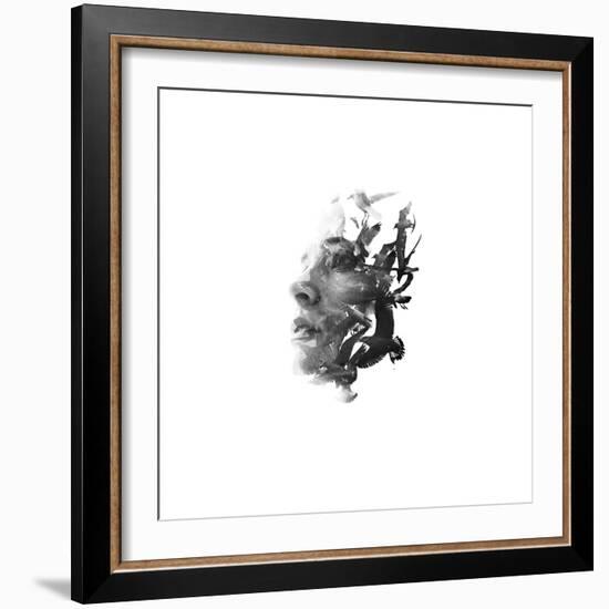 An Ode to the Sea, pt. 2-Aneta Ivanova-Framed Giclee Print