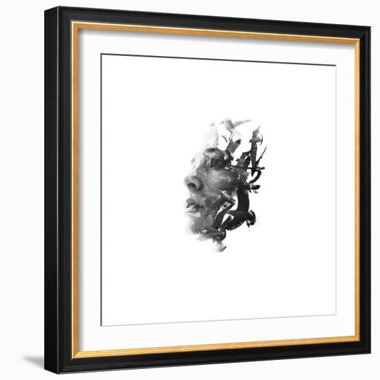 An Ode to the Sea, pt. 2-Aneta Ivanova-Framed Giclee Print