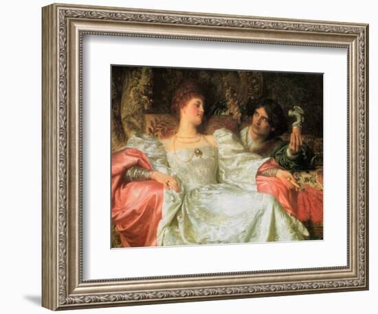 An Offering, 1898-Frank Dicksee-Framed Giclee Print