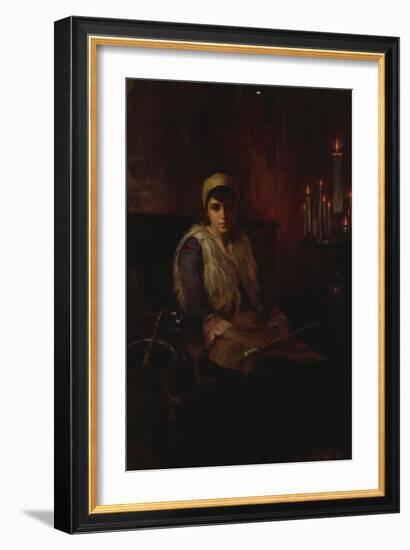 An Offertory Candle-Theodore Jacques Ralli-Framed Giclee Print