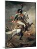 An Officer of the Imperial Horse Guards Charging-Théodore Géricault-Mounted Giclee Print