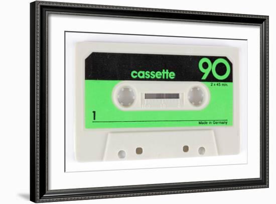 An Old Audio Cassette-dubassy-Framed Art Print