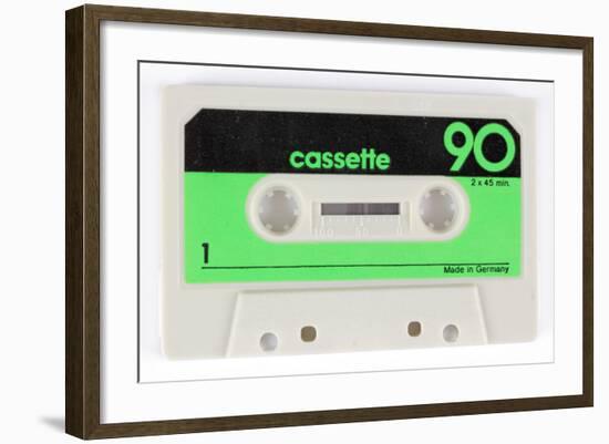 An Old Audio Cassette-dubassy-Framed Art Print