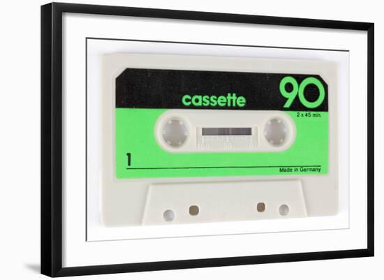 An Old Audio Cassette-dubassy-Framed Art Print