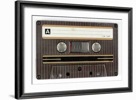 An Old Audio Cassette-dubassy-Framed Art Print