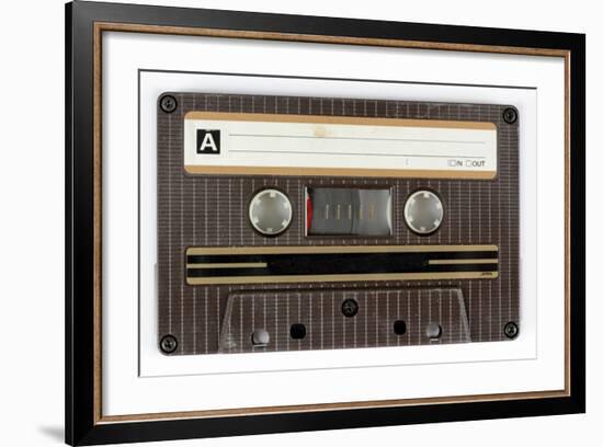 An Old Audio Cassette-dubassy-Framed Art Print