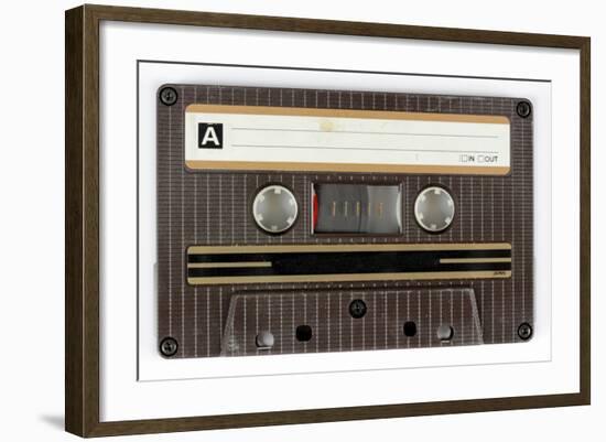 An Old Audio Cassette-dubassy-Framed Art Print