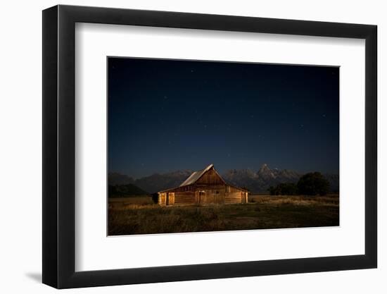 An Old Barn on Mormon Row, Antelope Flats, Grand Teton National Park, Wyoming-Jason J. Hatfield-Framed Photographic Print