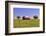 An Old Barn Painted with a Texas Flag near Waco Texas-Hundley Photography-Framed Photographic Print