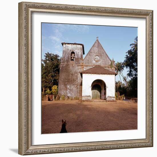 An old colonial church-Werner Forman-Framed Giclee Print