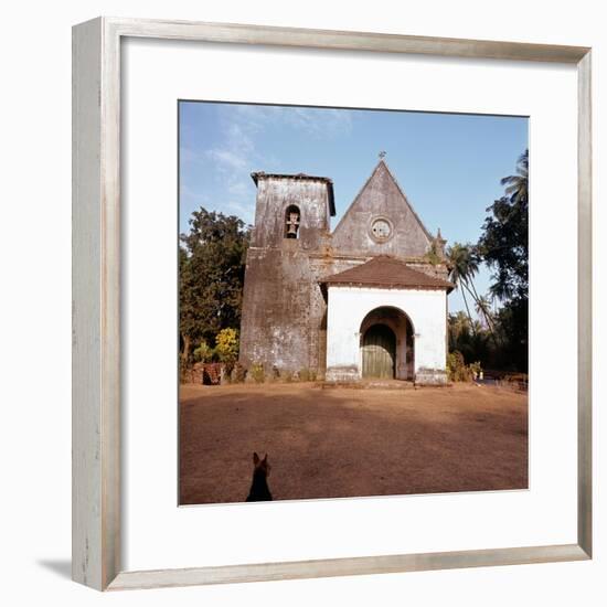 An old colonial church-Werner Forman-Framed Giclee Print