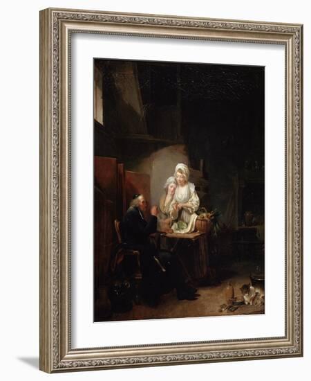 An Old Curate, Late 1780S-Louis Leopold Boilly-Framed Giclee Print