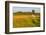 An Old Farm Building in a Field Next to the Mars Hill Wind Farm in Mars Hill, Maine-Jerry and Marcy Monkman-Framed Photographic Print