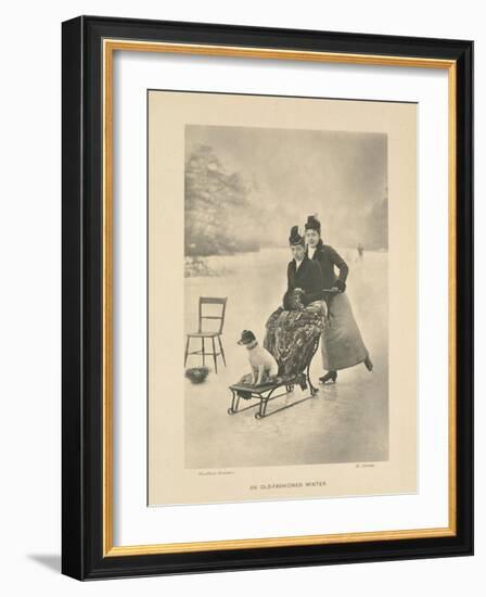 An Old-fashioned Winter-H. Stevens-Framed Giclee Print