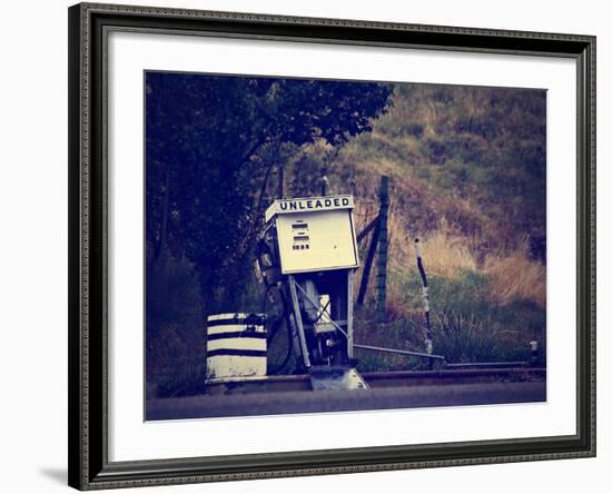 An Old Gas Pump-graphicphoto-Framed Photographic Print