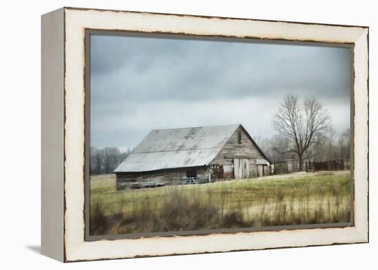 An Old Gray Barn-Jai Johnson-Framed Premier Image Canvas