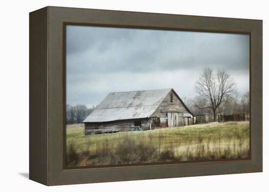 An Old Gray Barn-Jai Johnson-Framed Premier Image Canvas