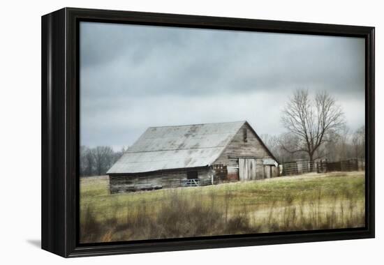 An Old Gray Barn-Jai Johnson-Framed Premier Image Canvas