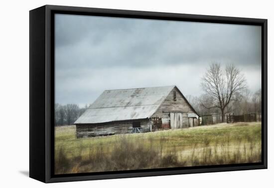 An Old Gray Barn-Jai Johnson-Framed Premier Image Canvas